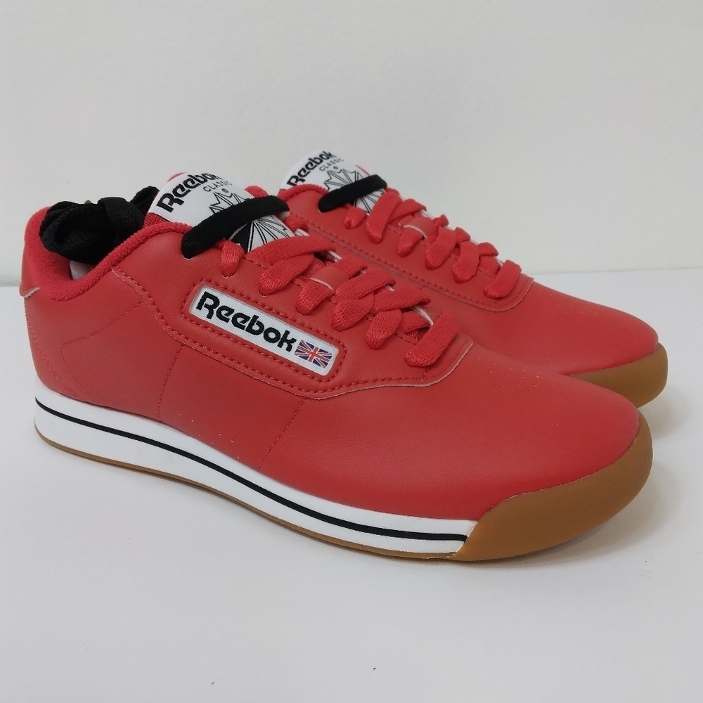 Like New Reebok Men’s Model 1Y3001 Red Sneakers Size US 5.5